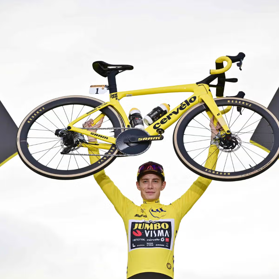 Jonas Vingegaard's Tour de France winning Cervelo S5, R5 and P5 - Product image